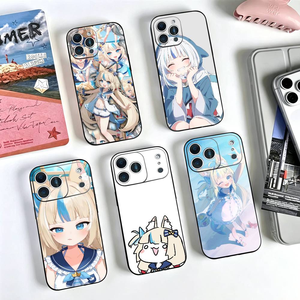 Phone Cases Youtube - Capa de Silicone Preta Sameko Saba