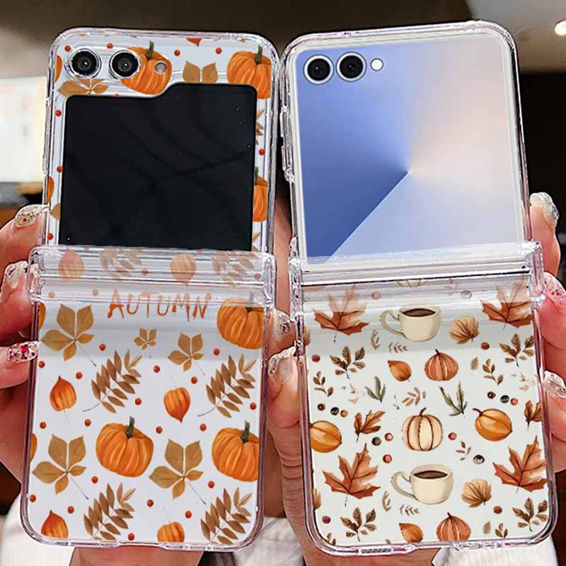 Phone Cases Z Fold 6 - Outono maple leaf padrão caso de