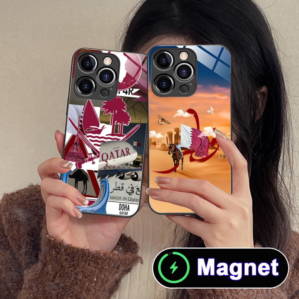 Phone Cases Qatar - Capa de Celular MagSafe de Vidro