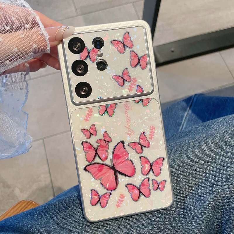 Luxury Plating Case - Capa Luxuosa com Padrão de Concha