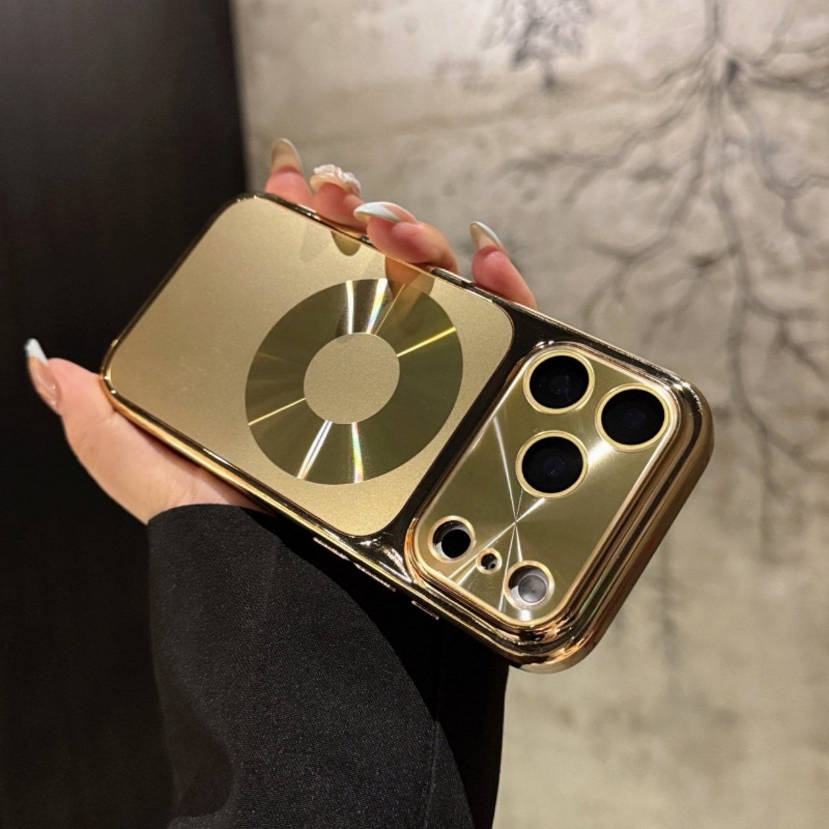 Luxury Plating Case - Capa Magnética Luxuosa com Revestimento Brilhante