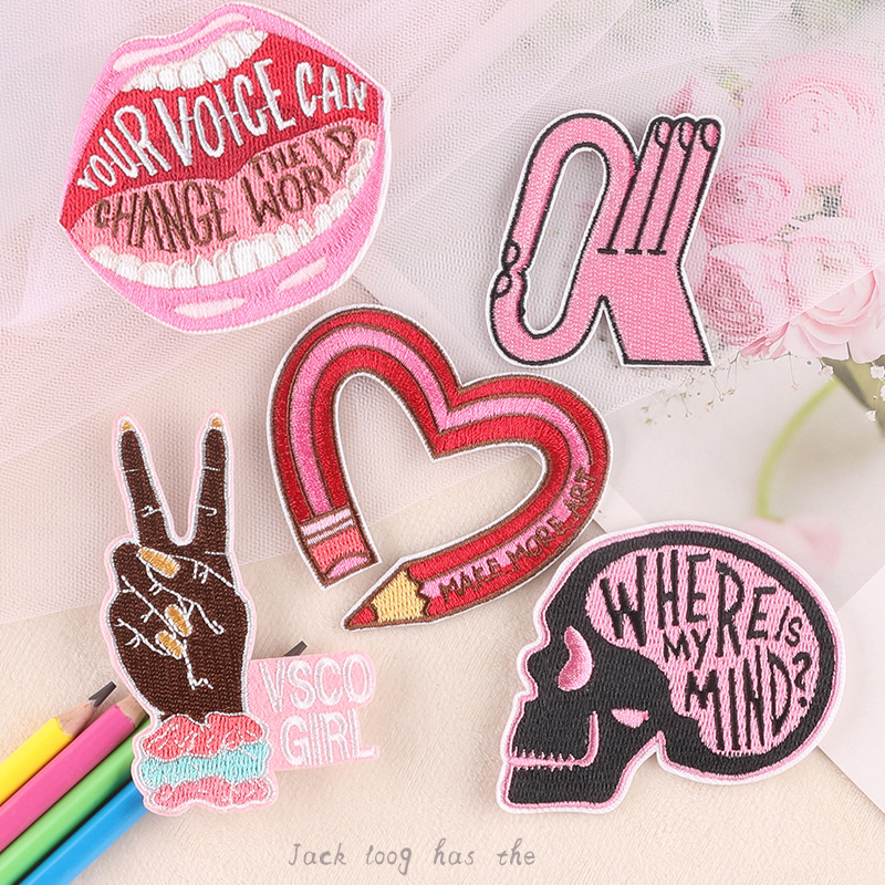 Phone Cases Eco Friendly - Ferro em remendos rosa menina amor
