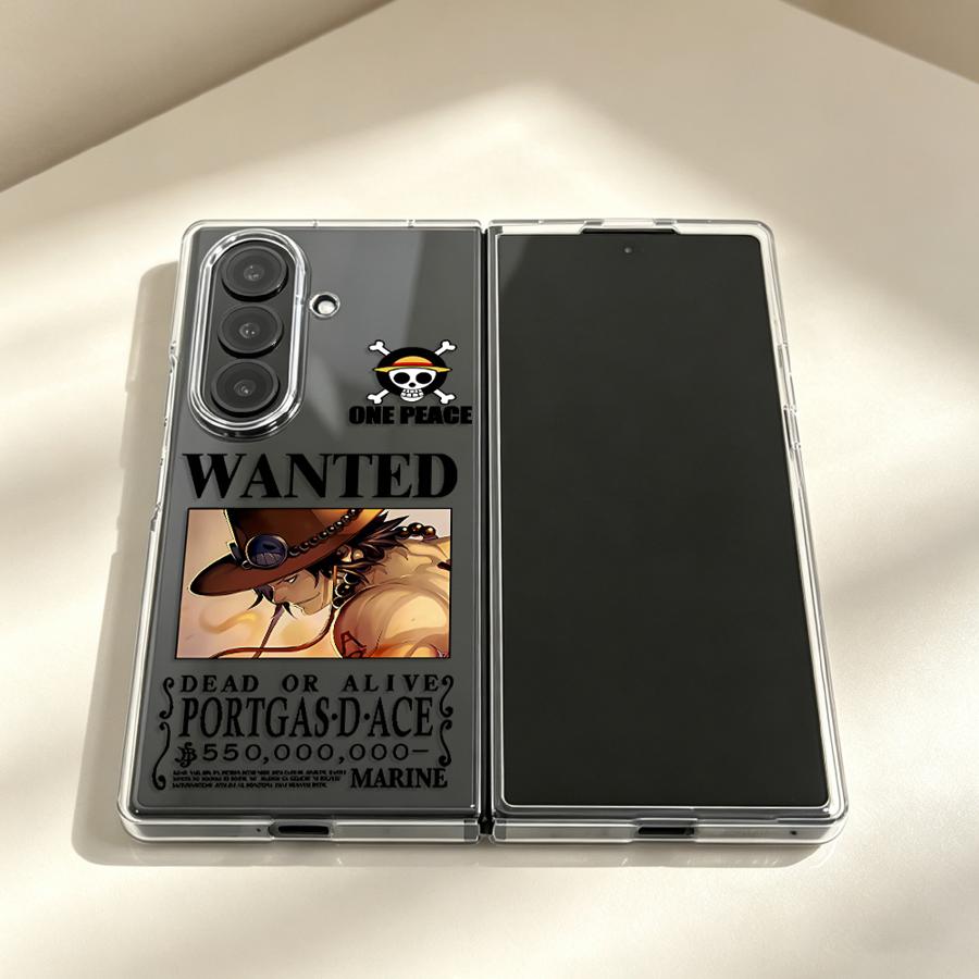 Phone Cases Z Fold 6 - Capa Transparente Macia para Celular Samsung