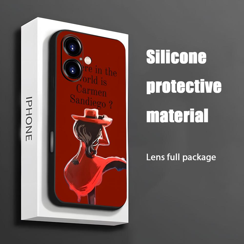 Phone Cases Like Loopy - Carmen sandiego capa de telefone de
