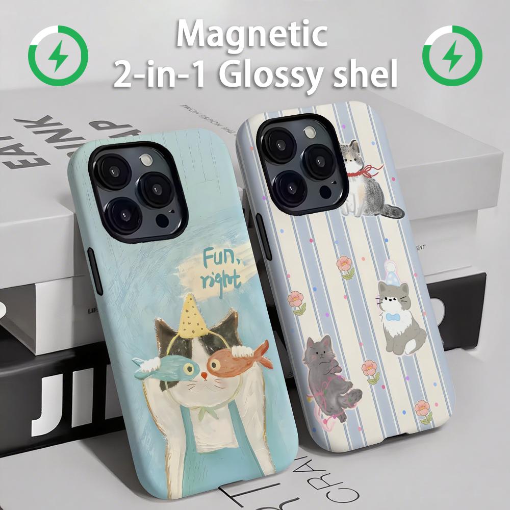 Phone Cases Like Loopy - Gatos e cães bonitos caso de
