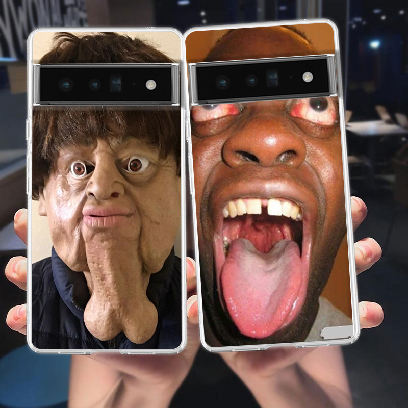 Phone Cases Ugly - Capa de Celular Engraçada Ugly Man