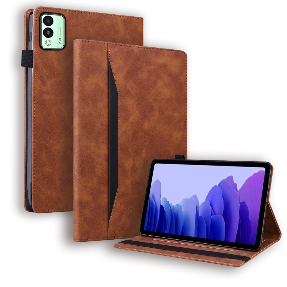 Leather Folio Wallet Case - Funda caso para tecno megapad 11