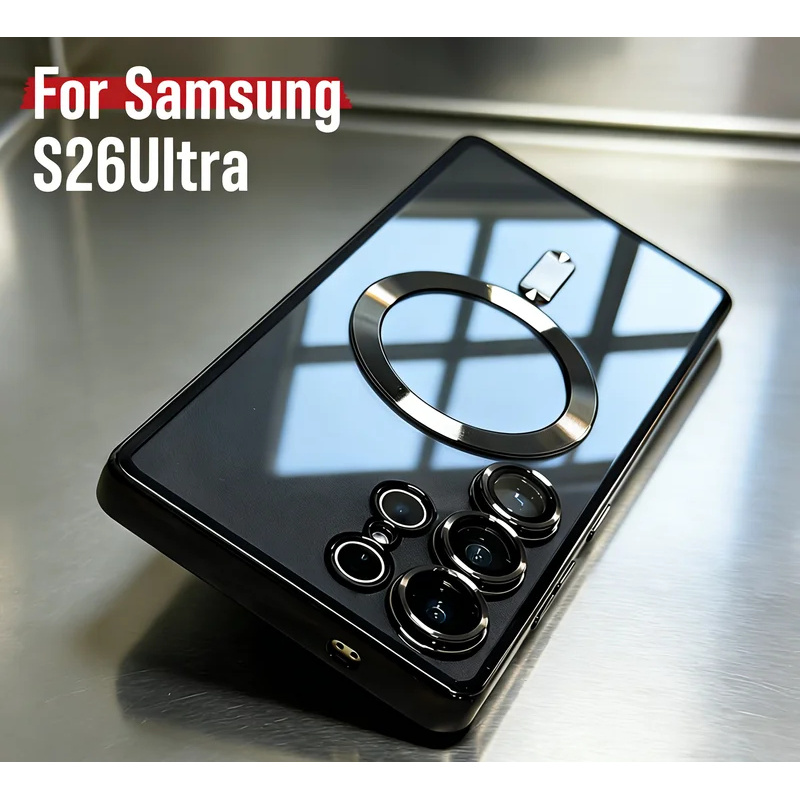 Luxury Plating Case - Capa de Luxo para Carregamento Magnético