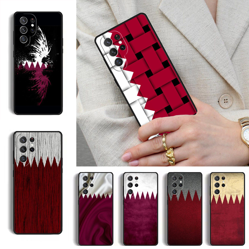 Phone Cases Qatar - Capa de Celular com Bandeira Nacional