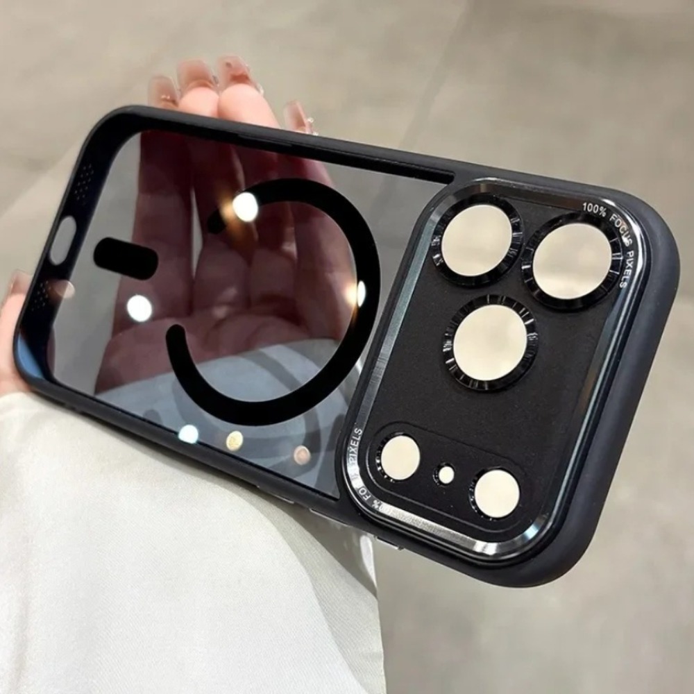 Luxury Plating Case - Capa Transparente de Luxo para Magsafe