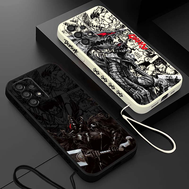 Phone Cases Samsung - Capa de Celular Líquida Hot Anime