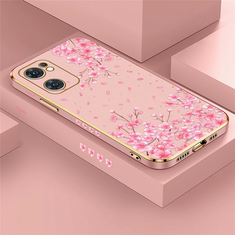 Luxury Plating Case - Capa de Silicone Macia para Celular