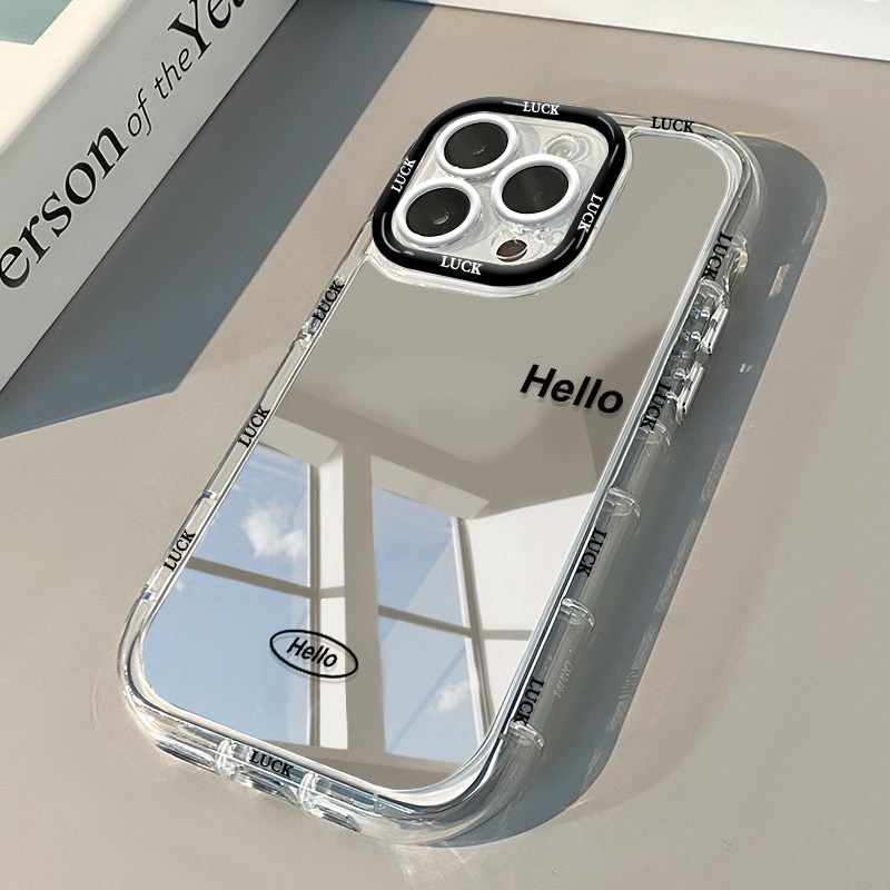 Phone Cases Websites - Capa de Celular Espelhada com Letras
