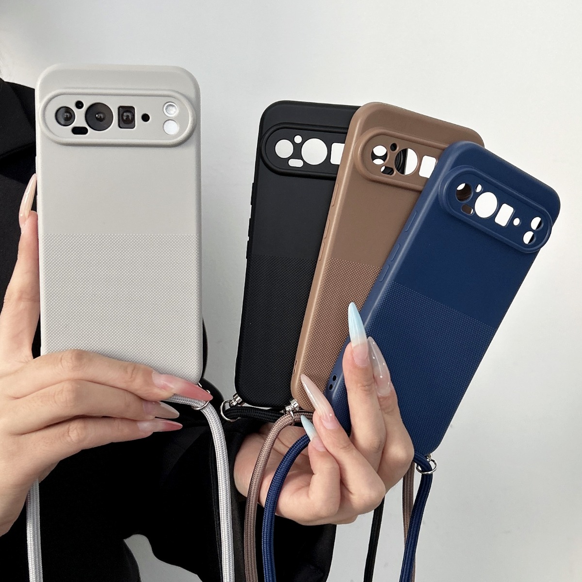 Phone Cases With Loop - Capa de Celular Fosca de TPU