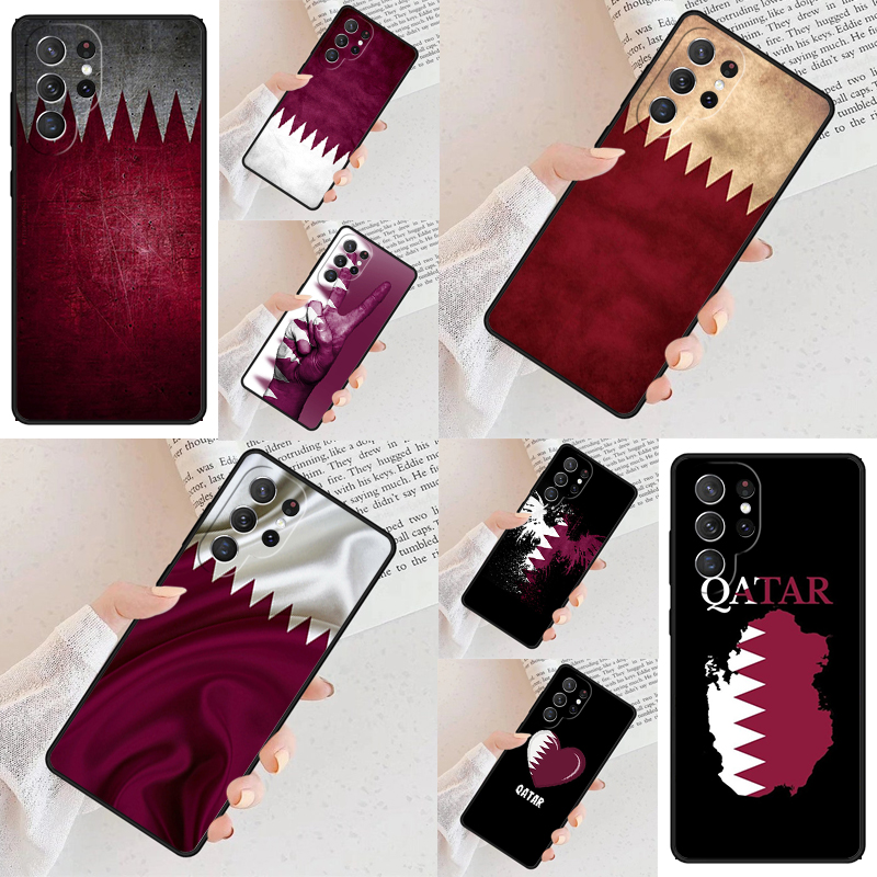 Phone Cases Qatar - Capa de Celular com Bandeira Nacional