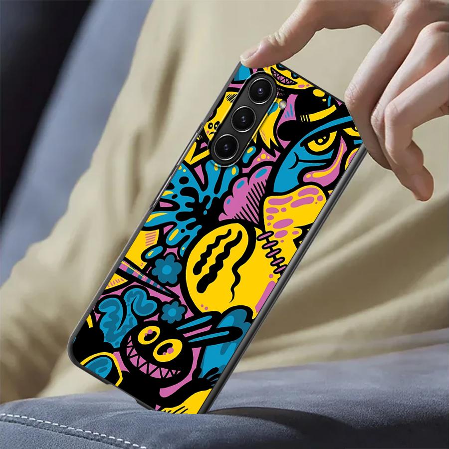 Phone Cases Z Fold 6 - Capa com design de graffiti de