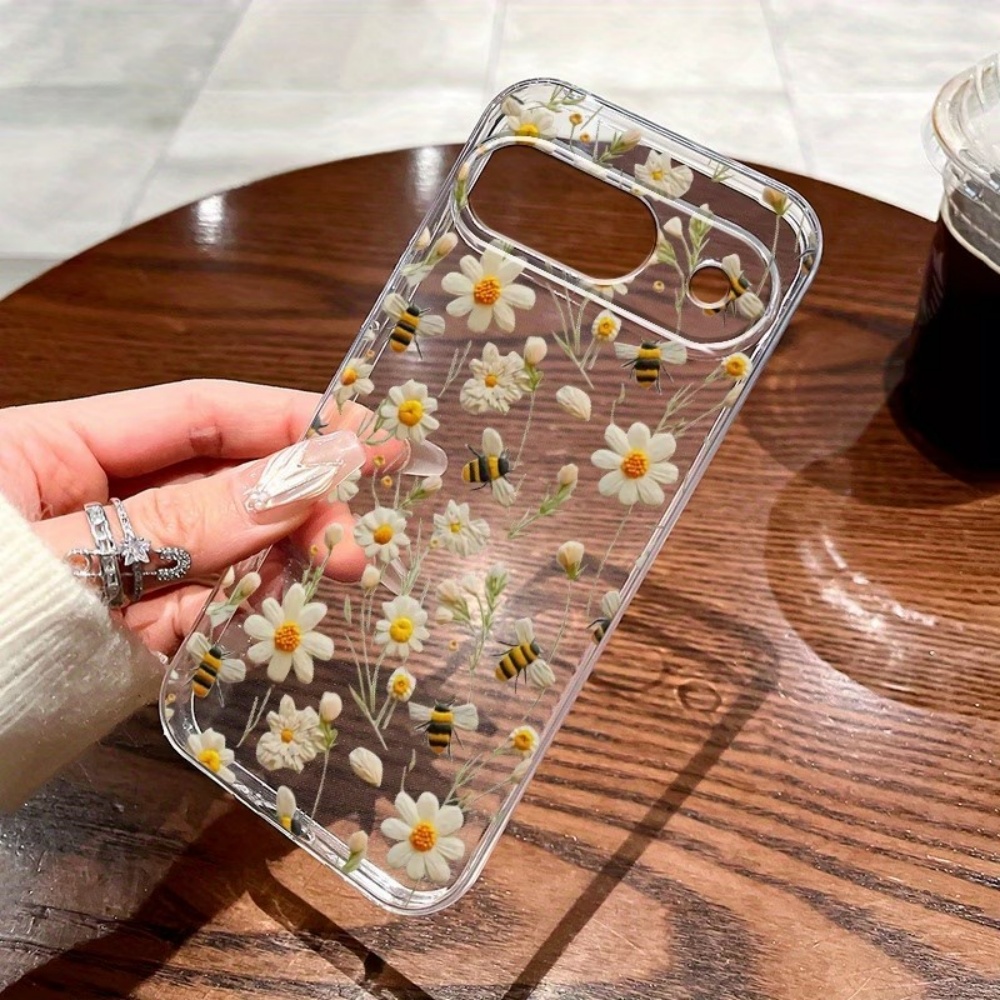 Phone Cases Google Pixel 10 - Capa de Telefone Transparente com Padrão
