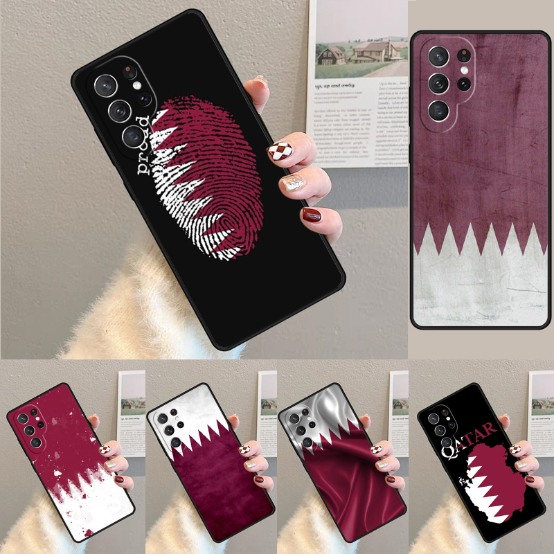 Phone Cases Qatar - Capa de Telefone com Bandeira Nacional