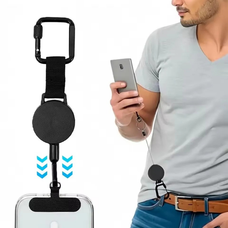 Phone Cases With Loop - Suporte Retrátil Antifurto para Celular Externo