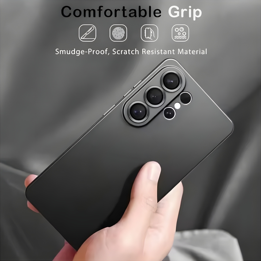 Capa Protetora Preta Macia e à - Phone Cases Samsung avaliação e preço
