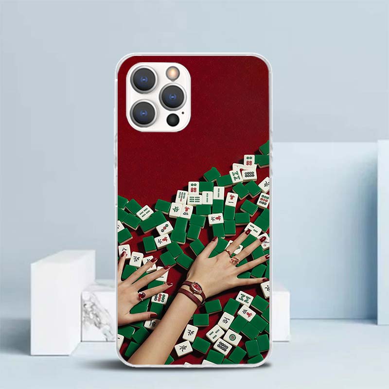 Capa Criativa Mahjong para iPh - Phone Cases That Fit Iphone 16E avaliação e preço