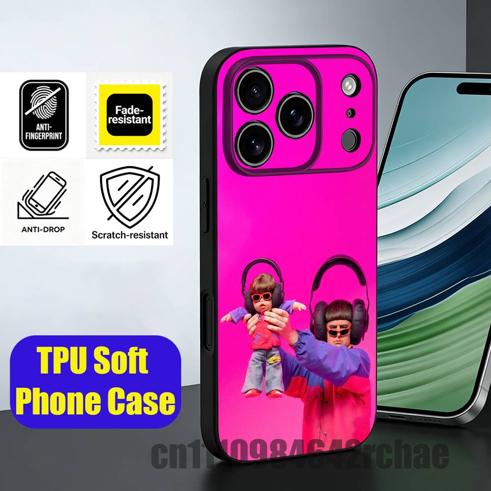Capa de Silicone Preta para iP - Phone Cases Ugly avaliação e preço
