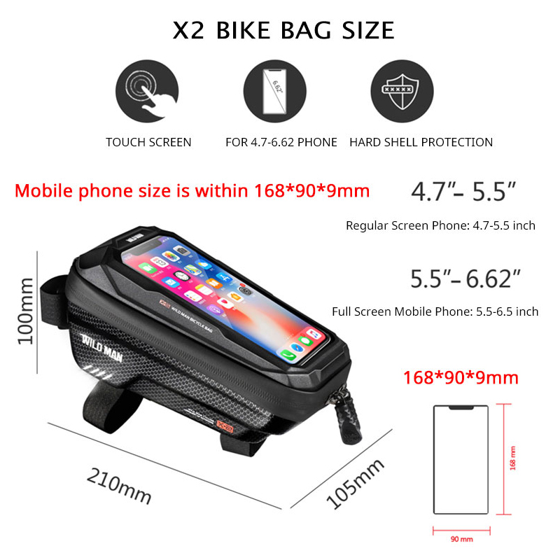 Estojo de celular para bicicle - Phone Cases Youtube avaliação e preço