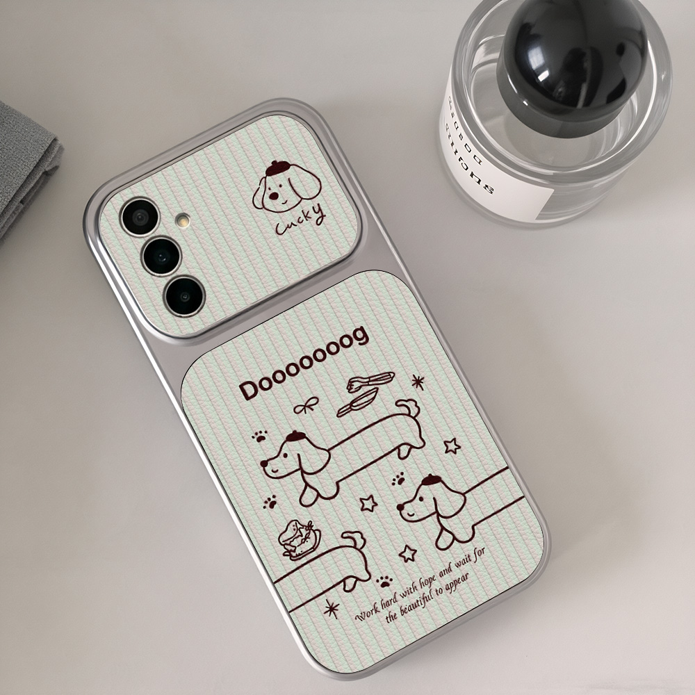 Capa de Celular de Couro Lichi - Phone Cases With Loop avaliação e preço