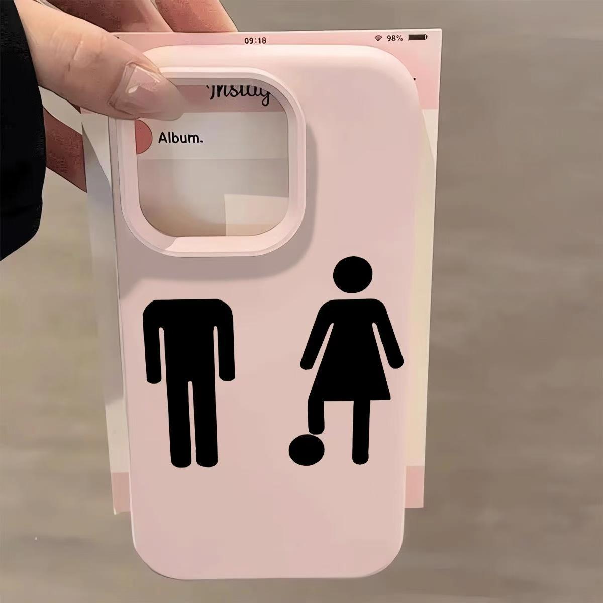 Capa de Silicone Divertida e A - Phone Cases Websites avaliação e preço