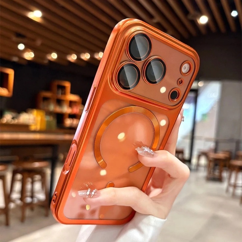 Capa Magnética Transparente de - Luxury Plating Case avaliação e preço