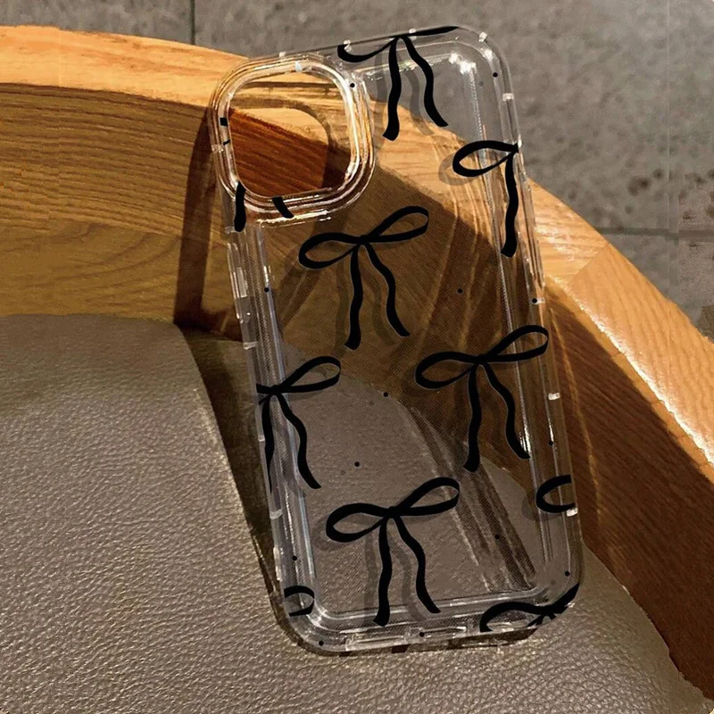 Bonito rosa coração arco caso  - Phone Cases Dior avaliação e preço