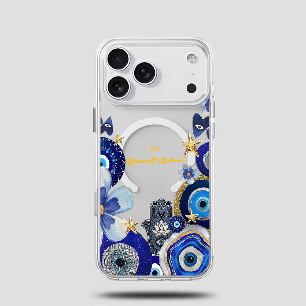 Capa Magnética de TPU com Olho - Phone Cases Blue avaliação e preço