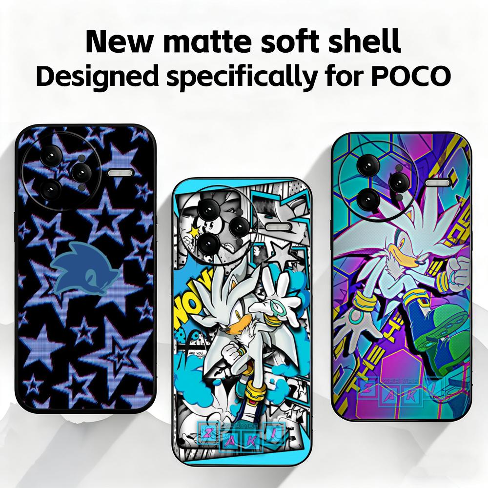 S-SonicES Cartoon H-HedgehogES - Phone Cases Xiaomi avaliação e preço