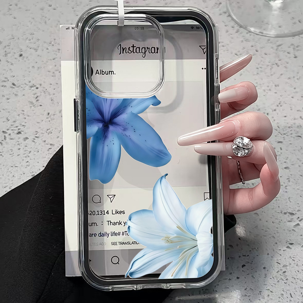 Capa Transparente de Silicone  - Phone Cases Blue avaliação e preço