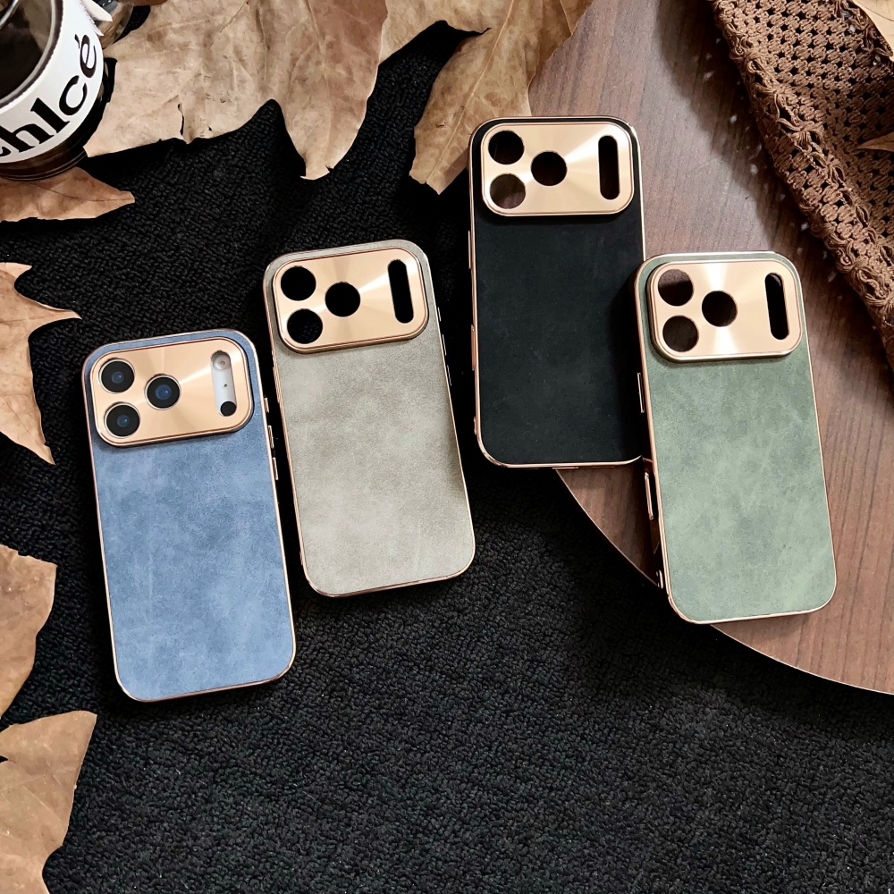Capa de telefone de pele de ca - Luxury Plating Case avaliação e preço