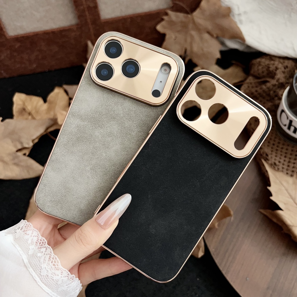 Capa de telefone de pele de ca - Luxury Plating Case avaliação e preço