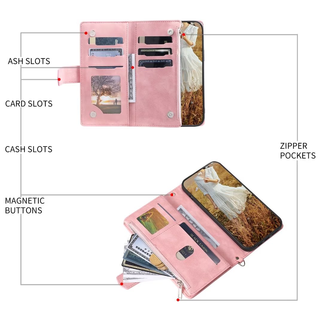 Para moto uma ação moda pequen - Leather Folio Wallet Case avaliação e preço