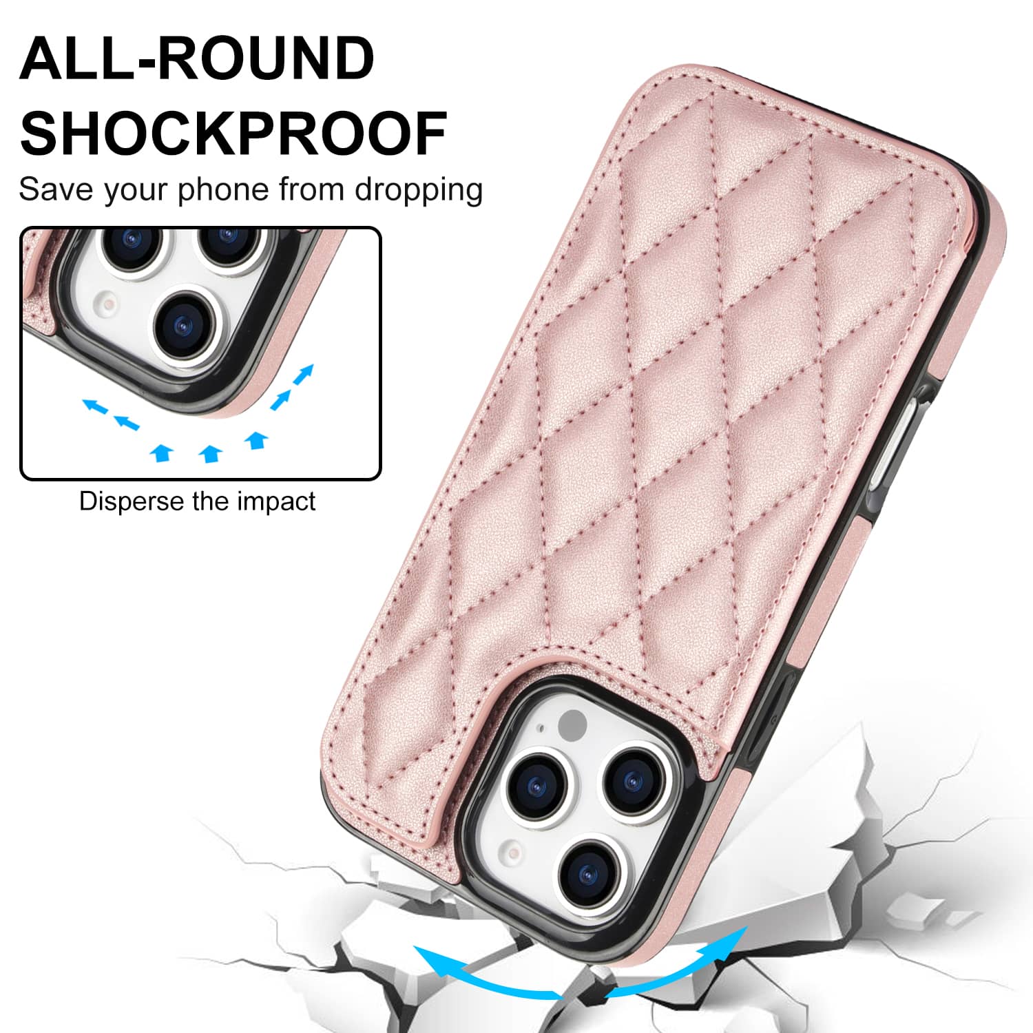 Para iphone 16 pro max iphone  - Leather Folio Wallet Case avaliação e preço