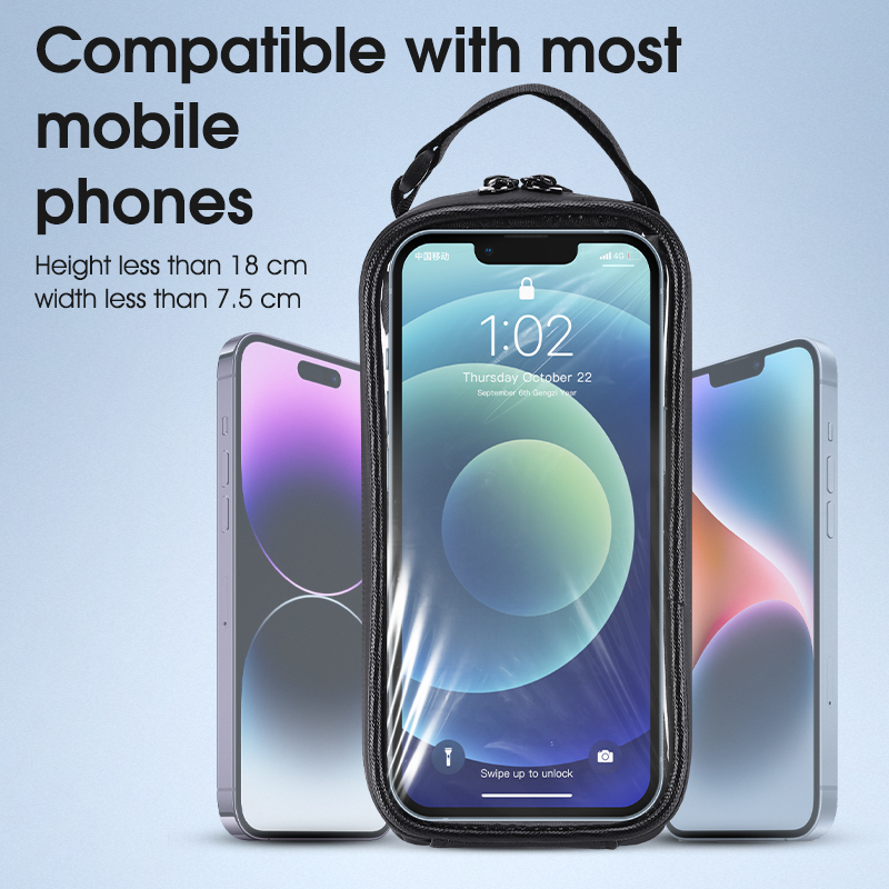 Bolsa de Quadro para Bicicleta - Phone Cases Youtube avaliação e preço