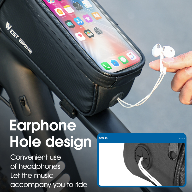 Bolsa de Quadro para Bicicleta - Phone Cases Youtube avaliação e preço