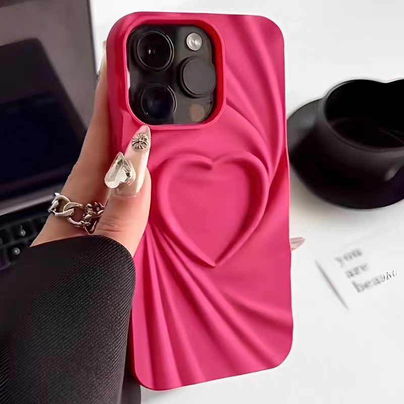 Moda dobra rugas 3d amor coraç - Phone Cases Dior avaliação e preço