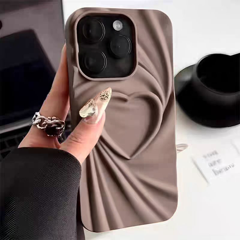 Moda dobra rugas 3d amor coraç - Phone Cases Dior avaliação e preço