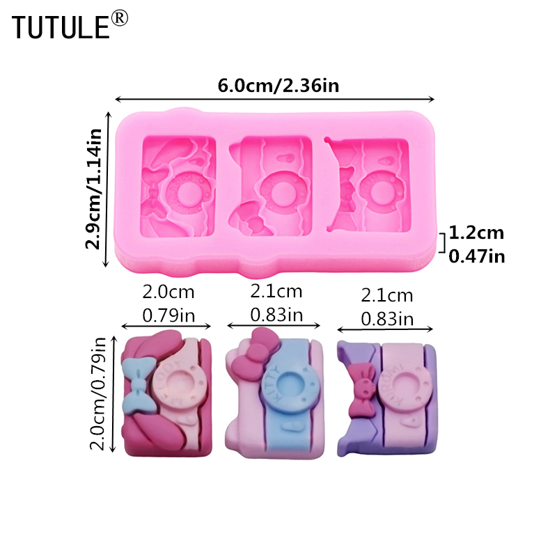 Cartoon Camera silicone molde  - Phone Cases Eco Friendly avaliação e preço