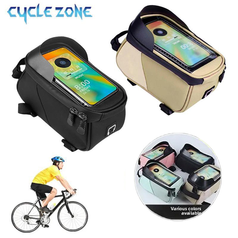 Bolsa para bicicleta com tela  - Phone Cases Youtube avaliação e preço
