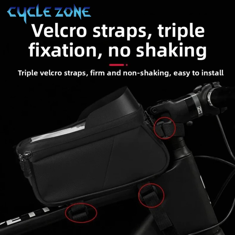 Bolsa para bicicleta com tela  - Phone Cases Youtube avaliação e preço