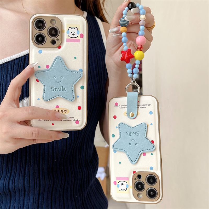 Cor bolinhas bonito estrela ca - Phone Cases With Loop avaliação e preço