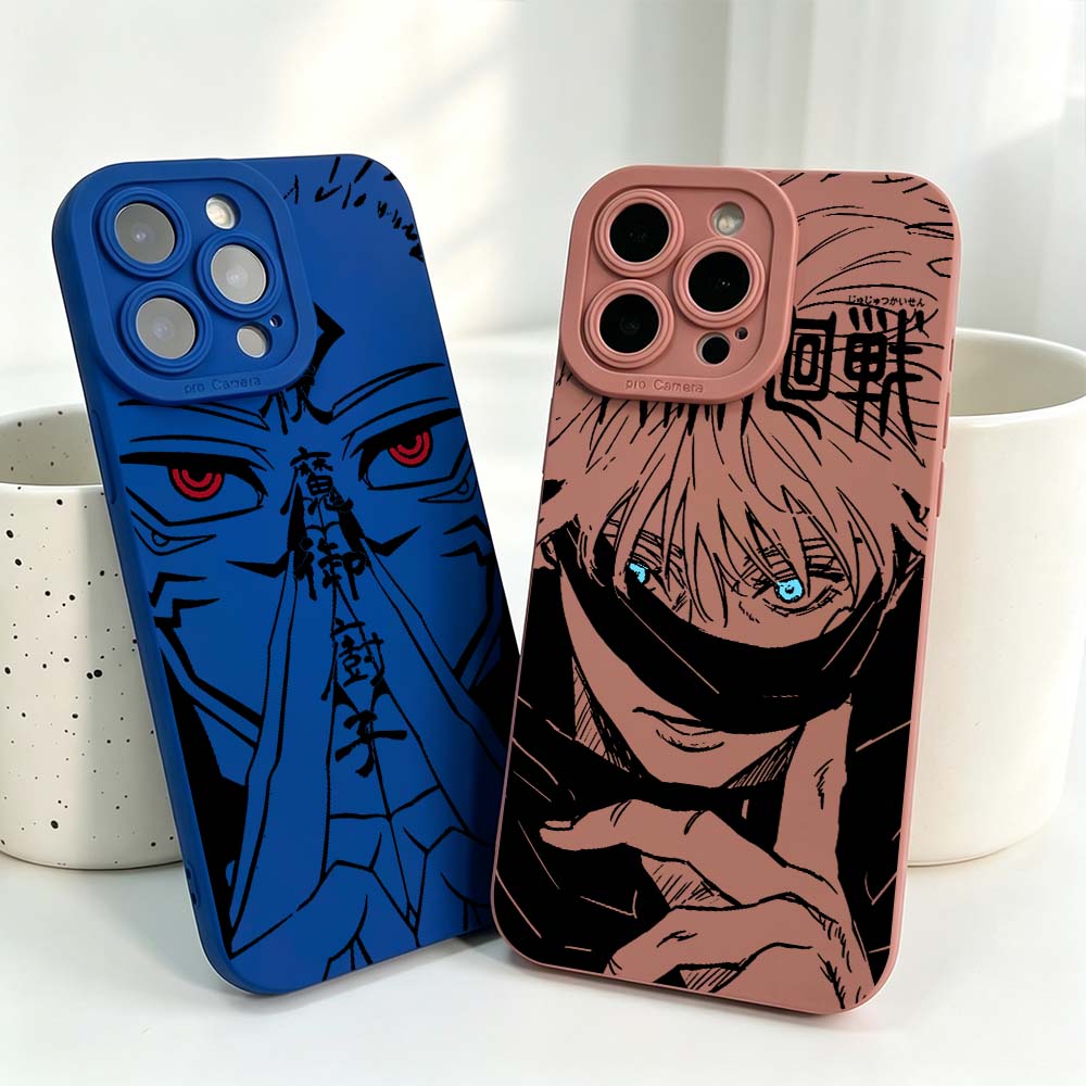 Capa de Silicone Macia Anime J - Phone Cases Iphone 17 avaliação e preço