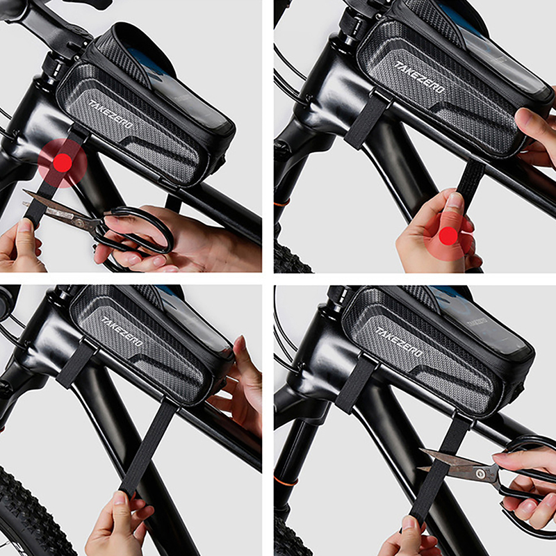 Nova Bolsa de Bicicleta Imperm - Phone Cases Youtube avaliação e preço