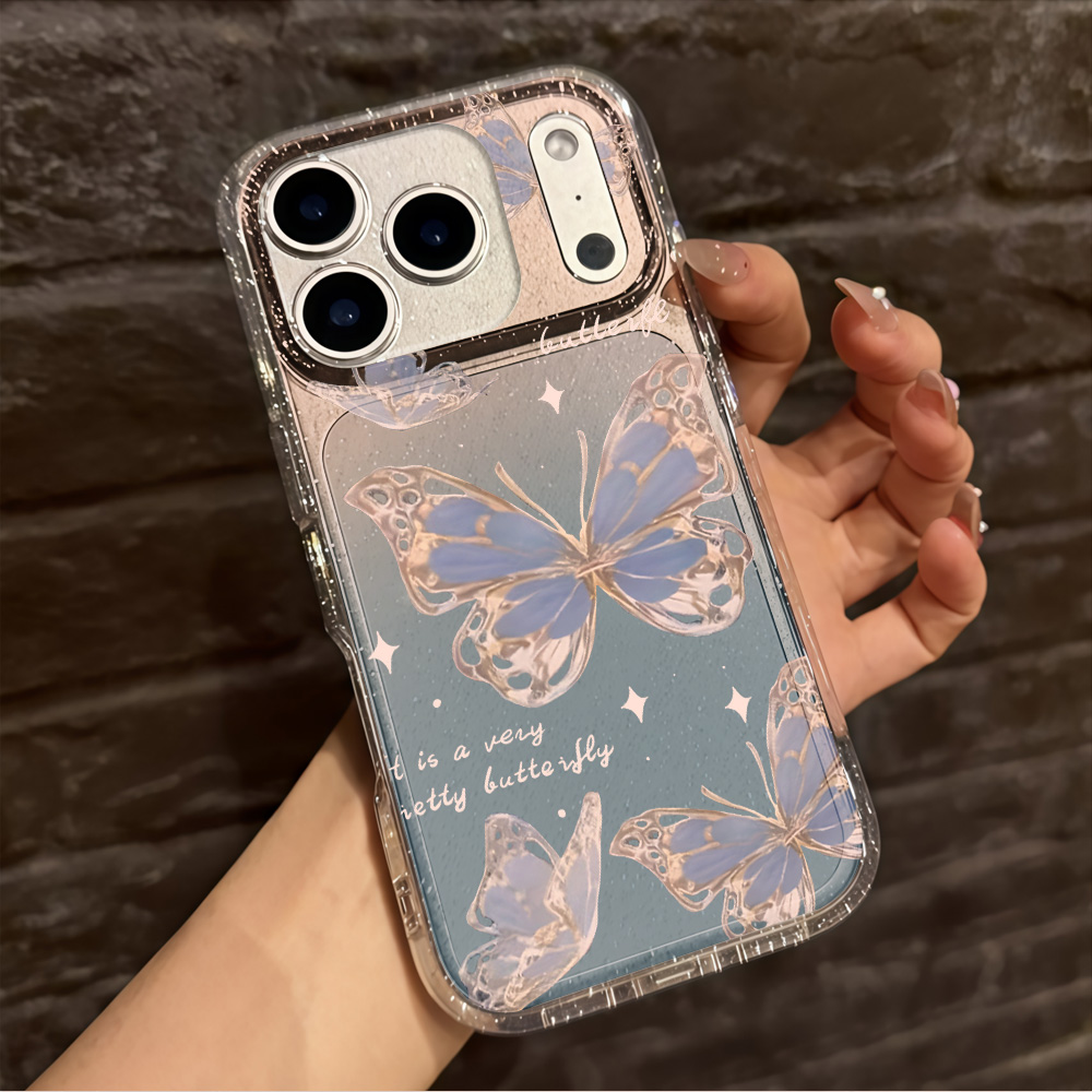 Capa de Celular Luxuosa Azul B - Phone Cases Iphone 16 avaliação e preço