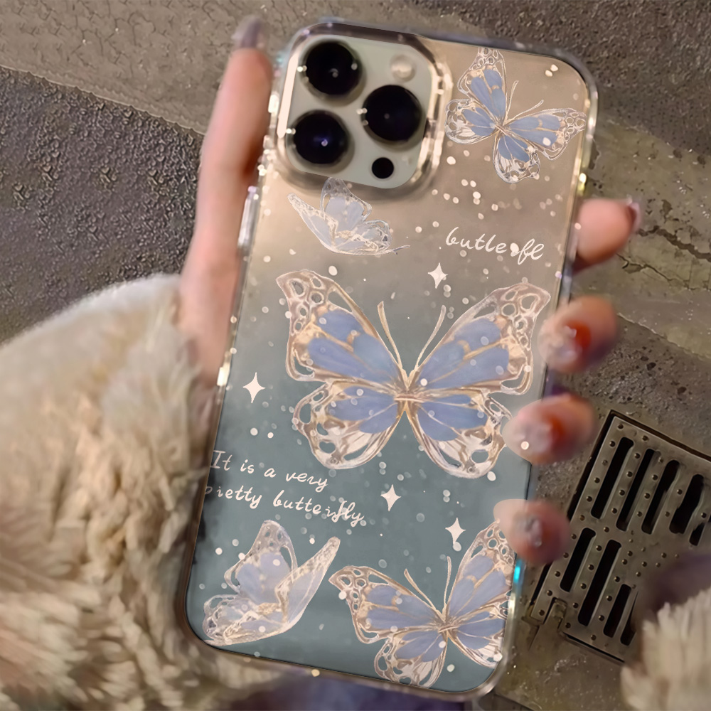 Capa de Celular Luxuosa Azul B - Phone Cases Iphone 16 avaliação e preço